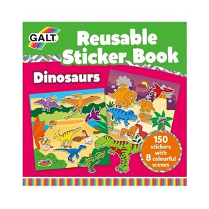 Galt Reusable Sticker Dinozor Çıkartma Kitabı 3 Yaş+