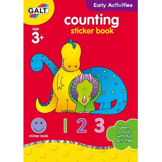 Galt Counting Boyama Kitabı 3 Yaş+ Orjinal