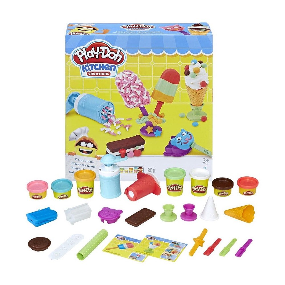 Play-Doh Dondurma Partisi Eğlenceli Oyun Hamuru Seti Orjinal