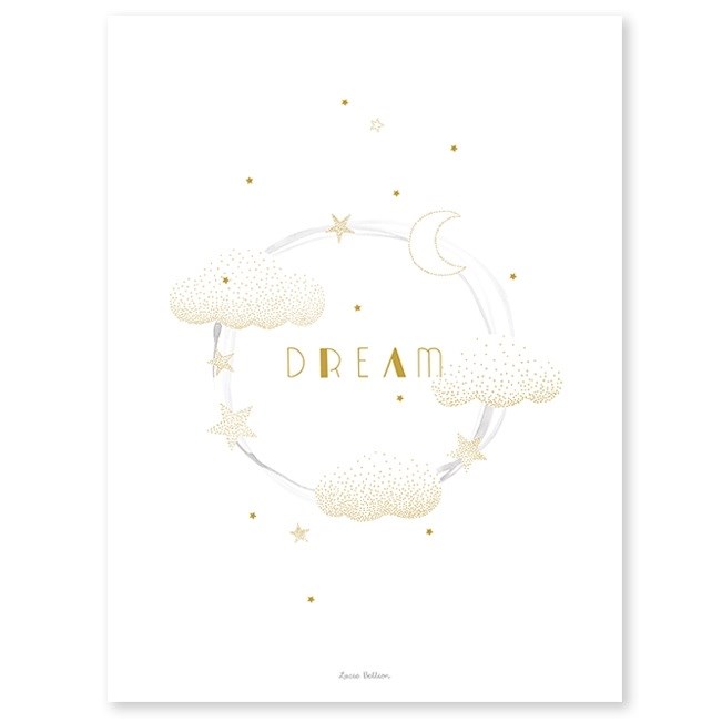 Lilipinso Bebek Odası Poster 30x40 cm Tatlı Rüyalar Orjinal