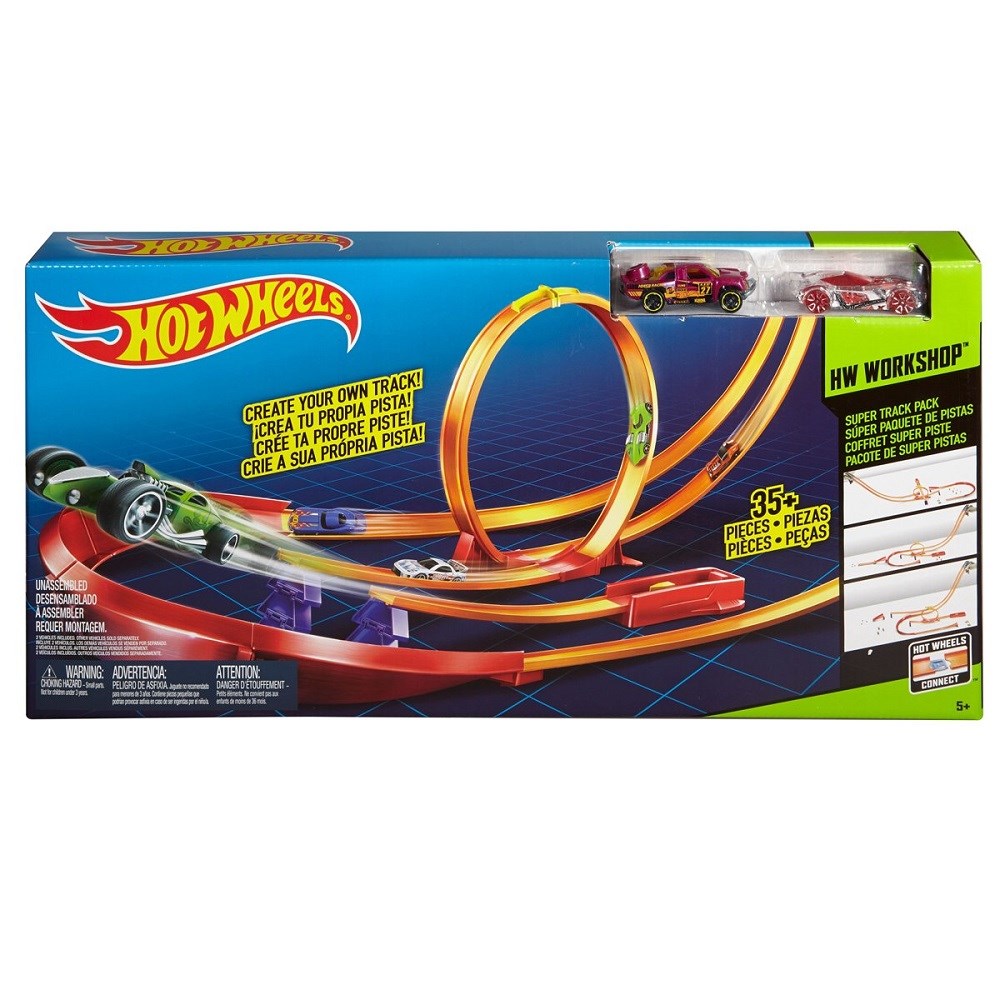 Hot Wheels Yüksek Atlayış Yarış Seti Orjinal