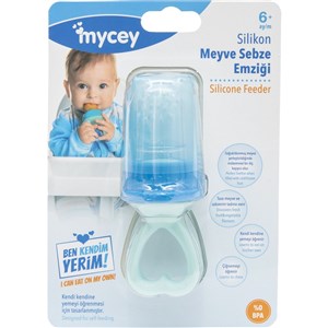 MyCey Güvenli Silikon Meyve Sebze Emziği