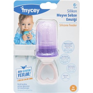 MyCey Güvenli Silikon Meyve Sebze Emziği