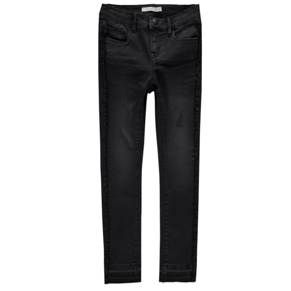 Name It  Kız Denim Siyah Pantolon Siyah