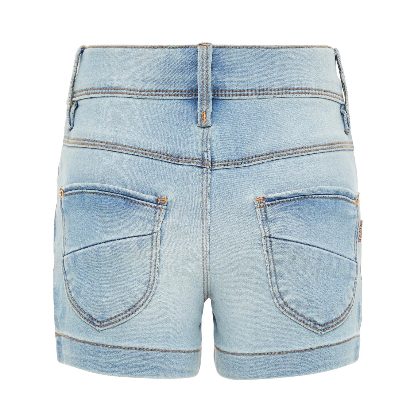 Name It Kız Yazlık Denim Şort Mavi