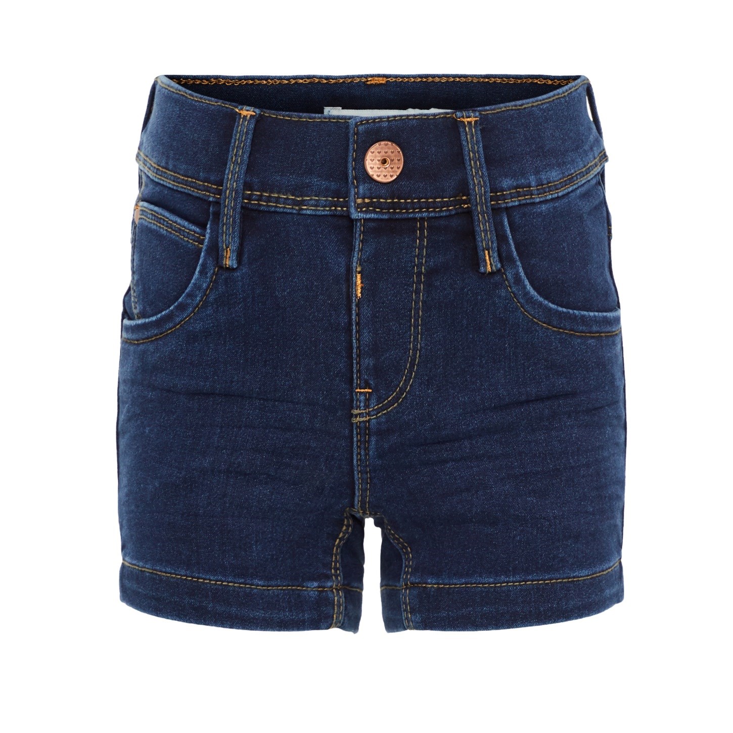 Name It Kız Yazlık Denim Şort Koyu Mavi