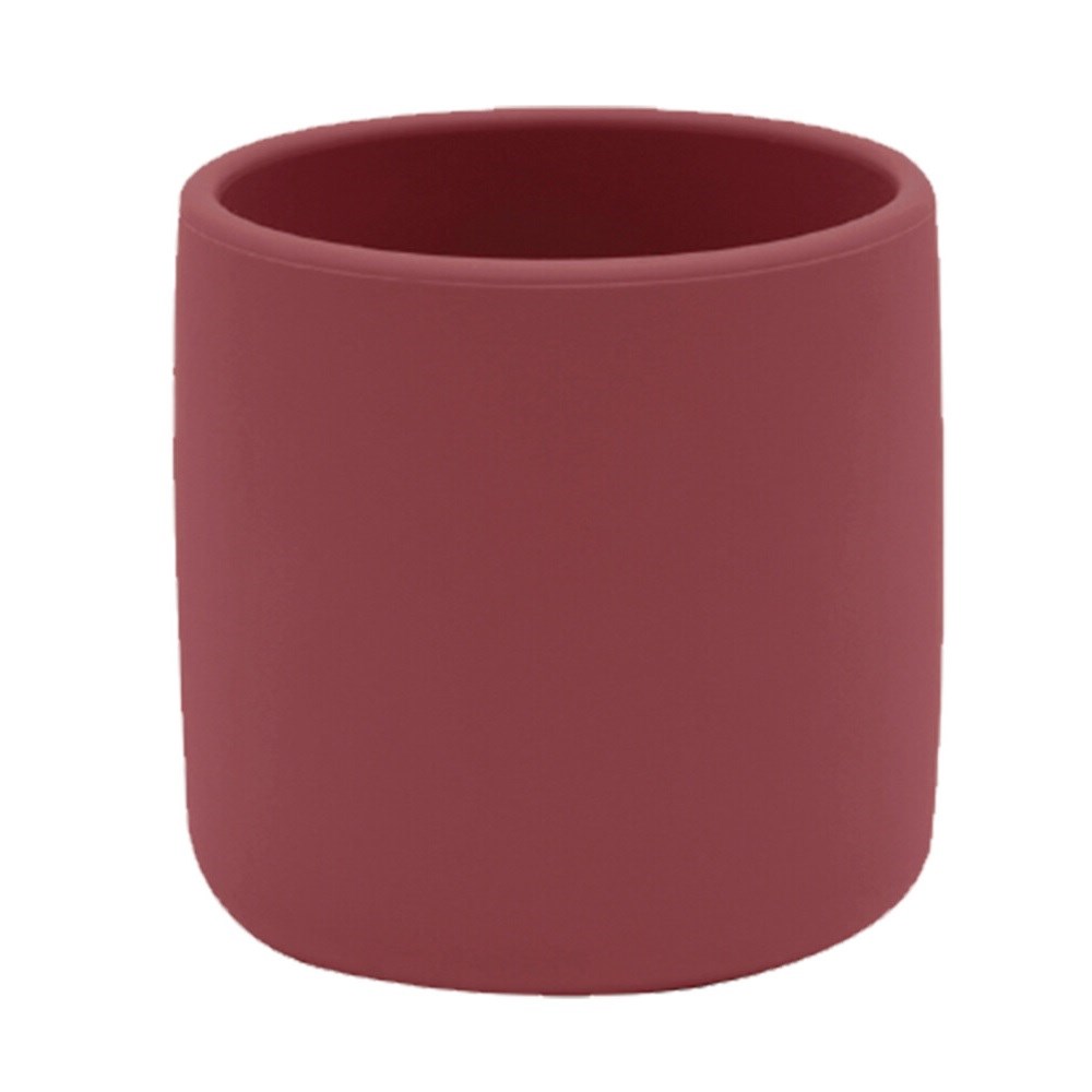 OiOi Silikon Mini Bardak Bordo