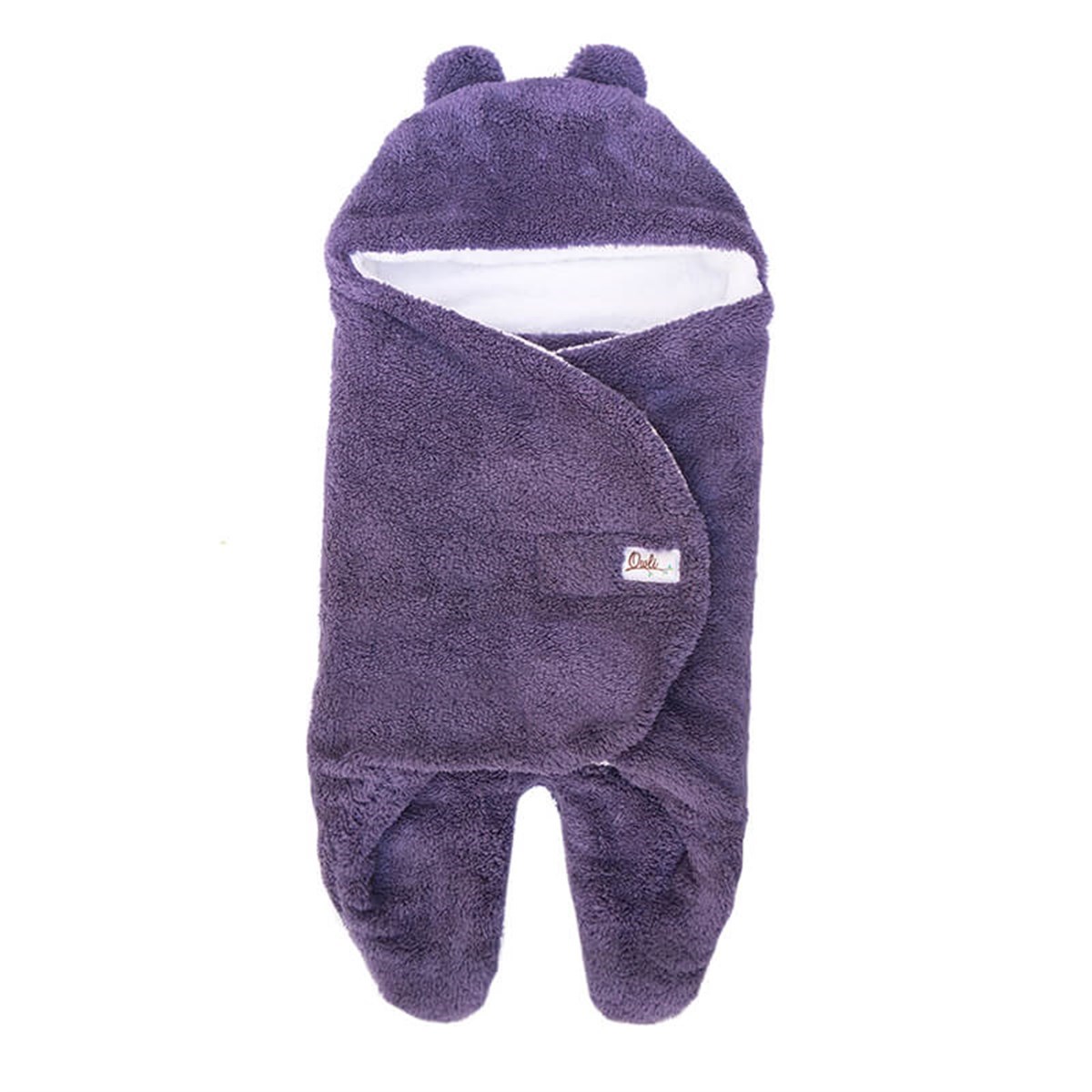 Owli Dış Kundak Mor 0-6 Ay Mor