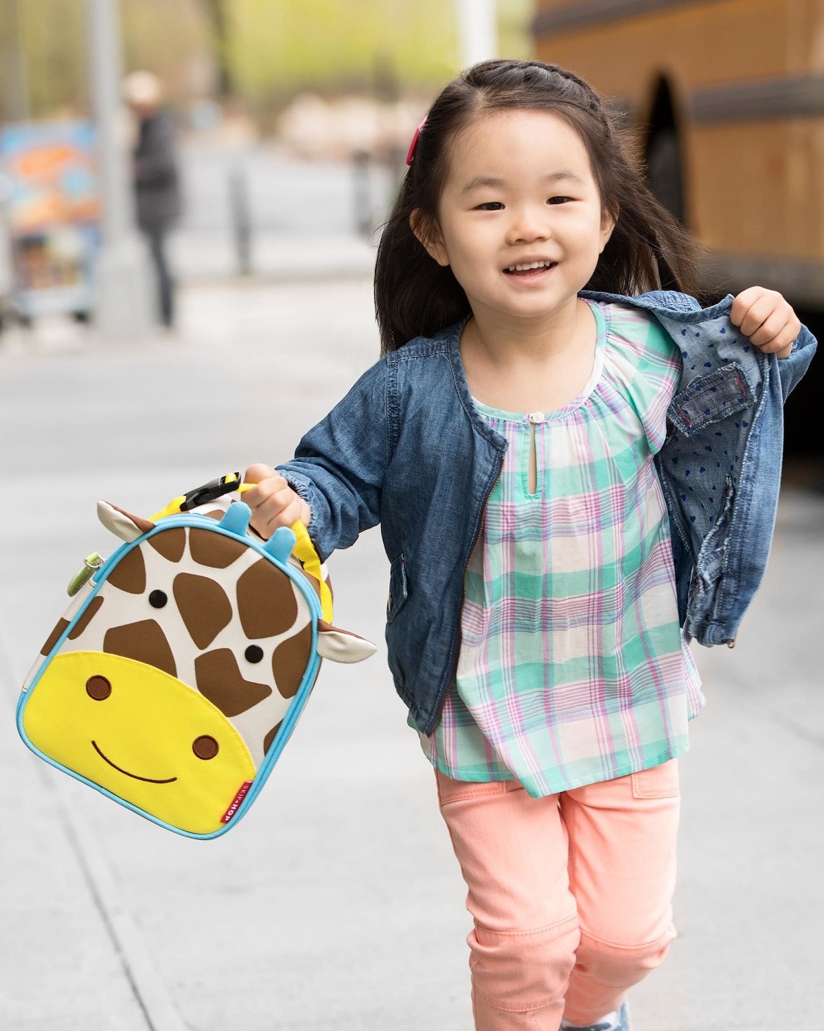 Skip Hop Zoo Lunchies Beslenme Çantası Zürafa Kahverengi 