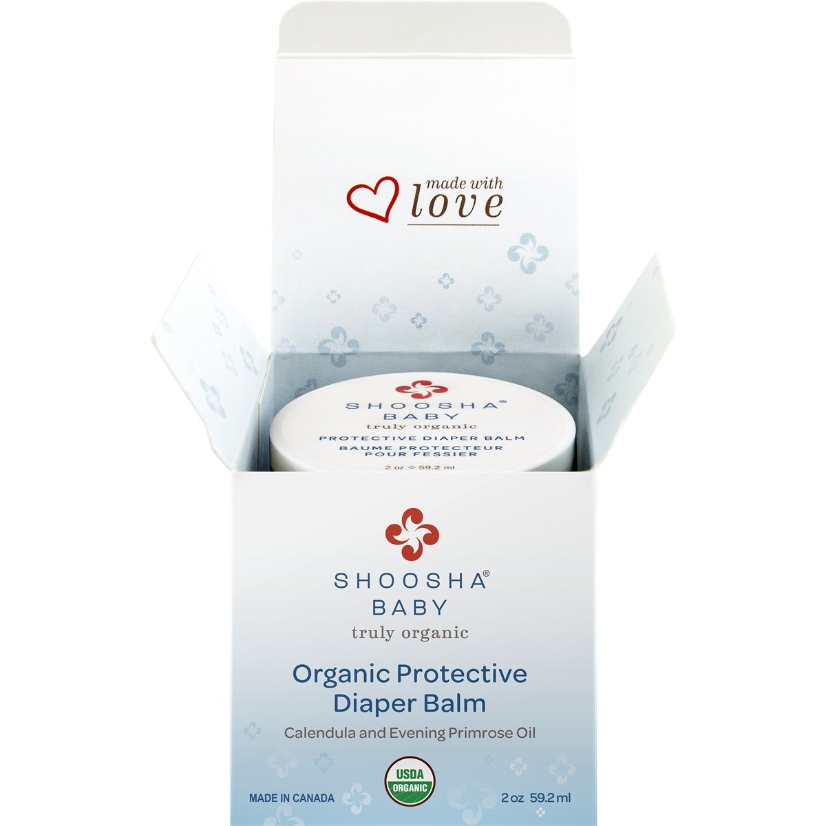 Shoosha Protective Diaper Balm - Organik Pişik Önleyici Krem 59.20 ml Orjinal