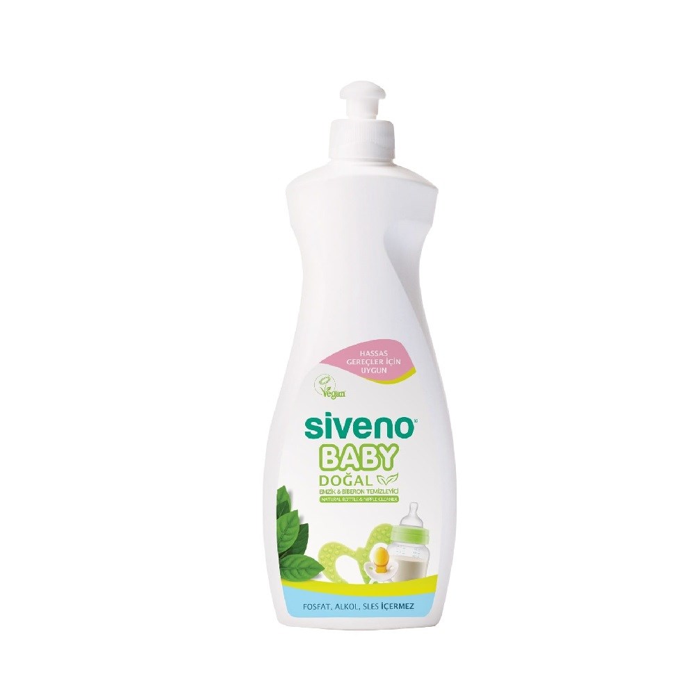 Siveno Baby Doğal Biberon Temizleyici 500 ml Orjinal