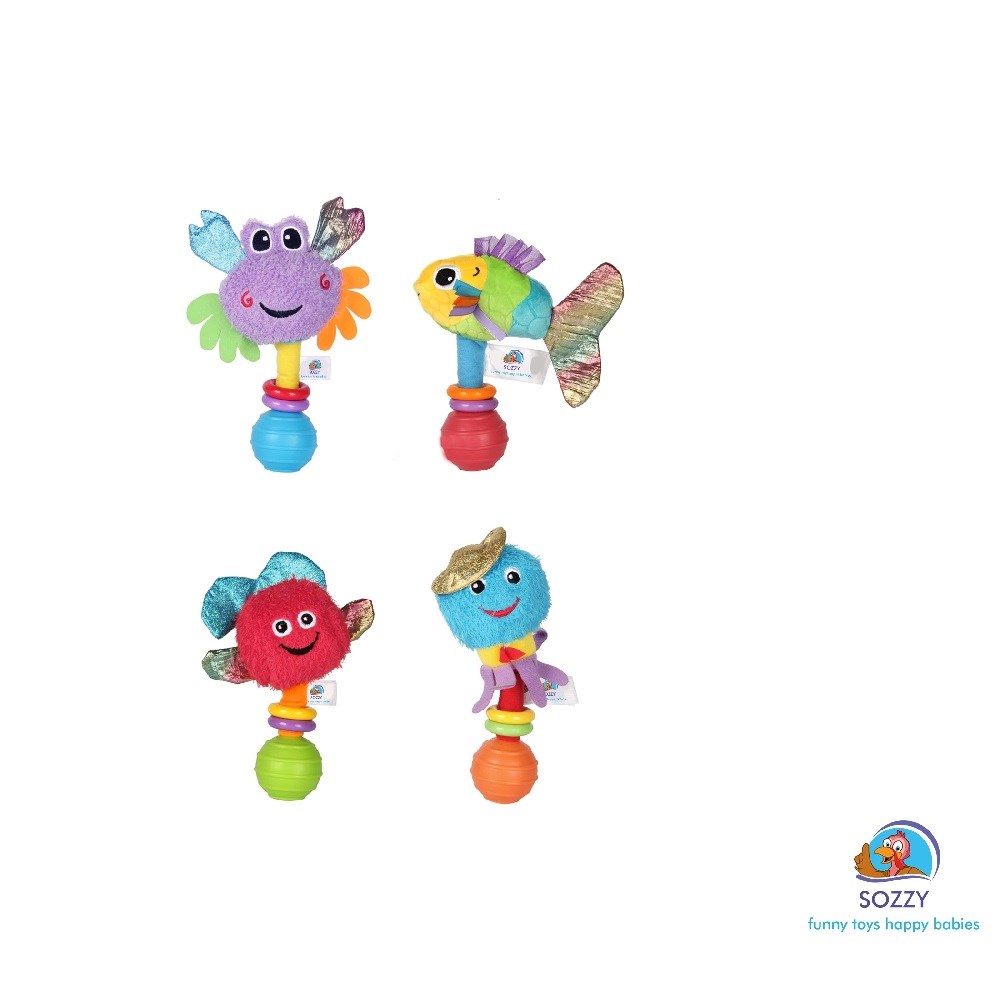 Sozzy Toys Çıngıraklı Renkli Yunus Orjinal