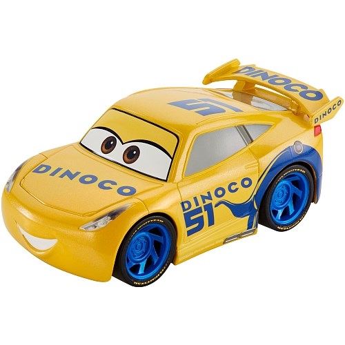 Mattel Disney Piksar Çek Bırak Araba 3 + Yaş Sarı