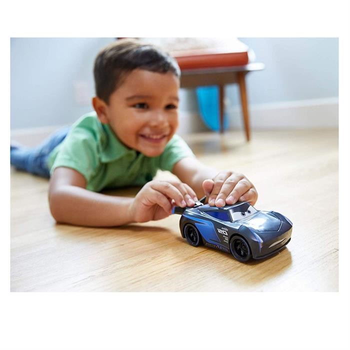 Mattel Disney Piksar Çek Bırak Araba 3 + Yaş Siyah