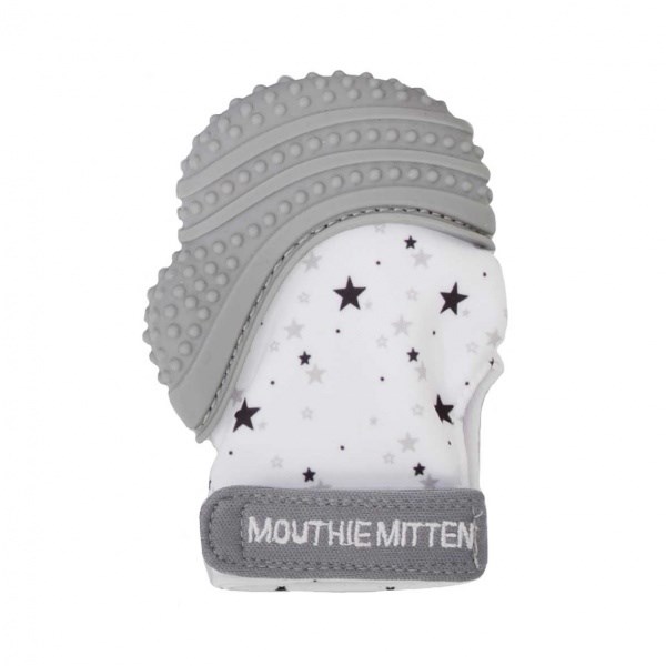 Mouthie Mitten Diş Kaşıyıcı Eldiven Gri