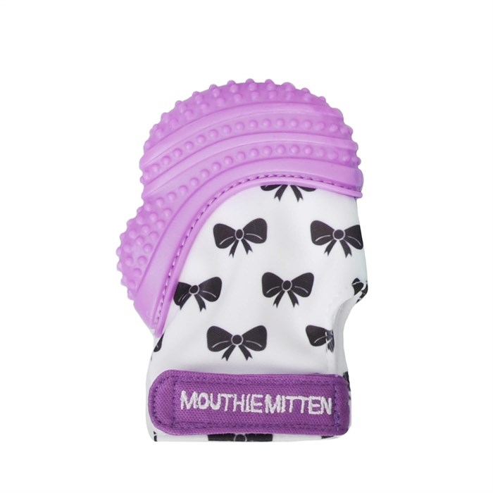 Mouthie Mitten Diş Kaşıyıcı Eldiven Mor