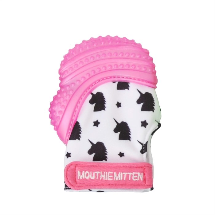 Mouthie Mitten Diş Kaşıyıcı Eldiven Pembe