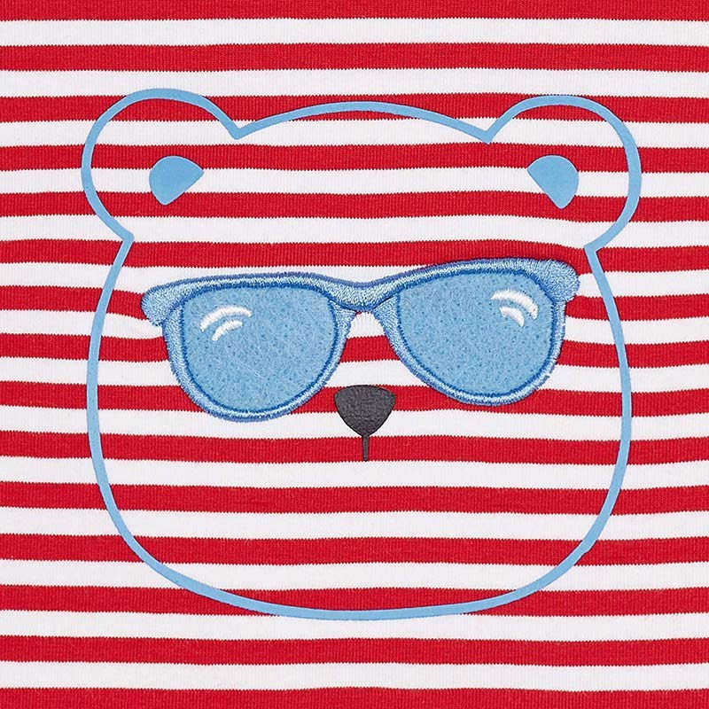 Mayoral Yazlık Erkek Bebek T-shirt Mayo 2'li Set Kırmızı