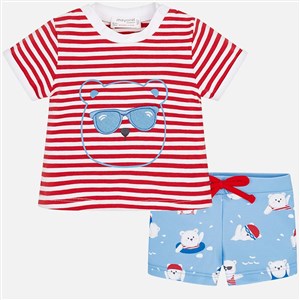 Mayoral Yazlık Erkek Bebek T-shirt Mayo 2'li Set