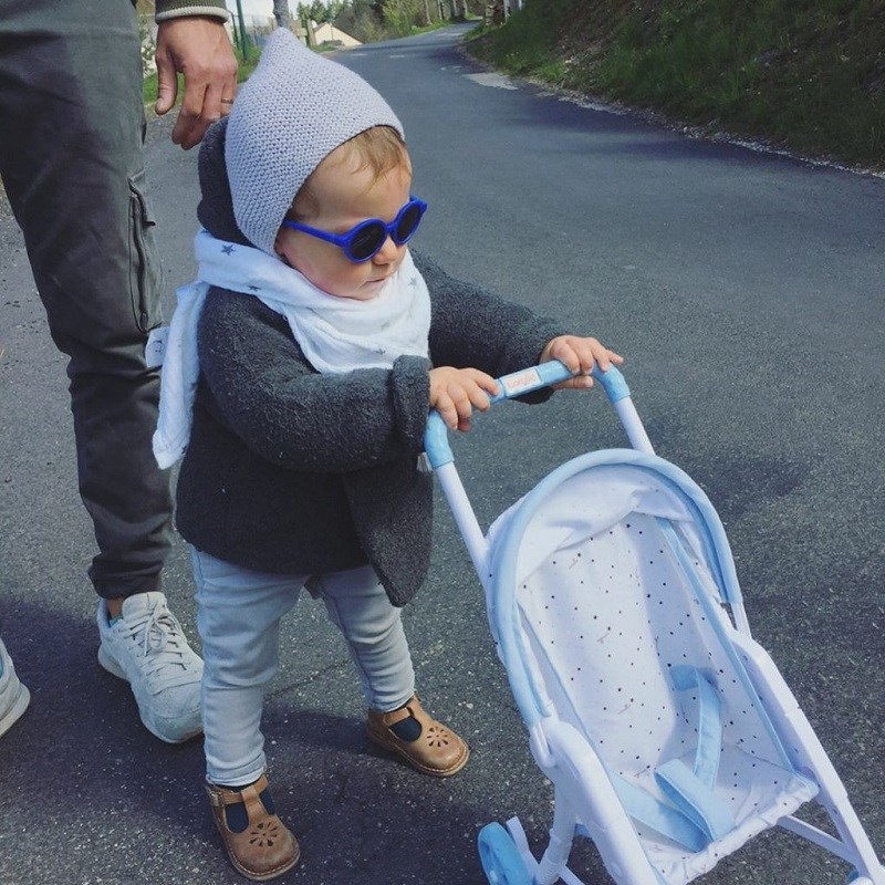Izipizi Baby Güneş Gözlüğü Denim Blue (0-9 Ay) Orjinal