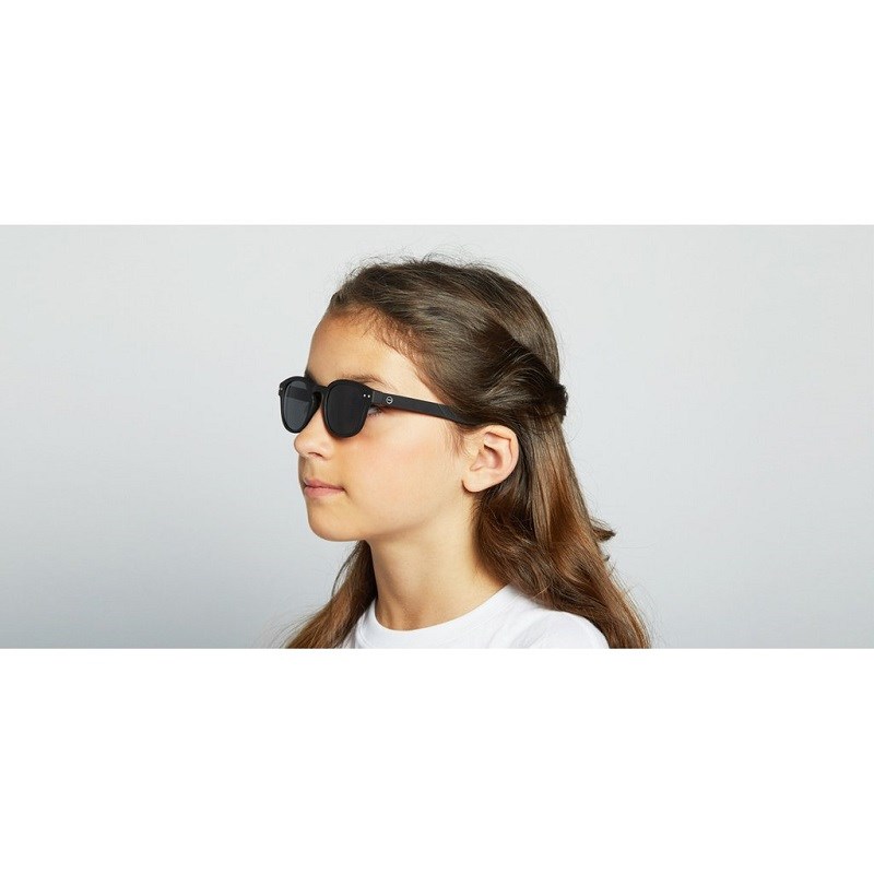 Izipizi Junior Güneş Gözlüğü SunC Black (5-10 Yaş) Orjinal