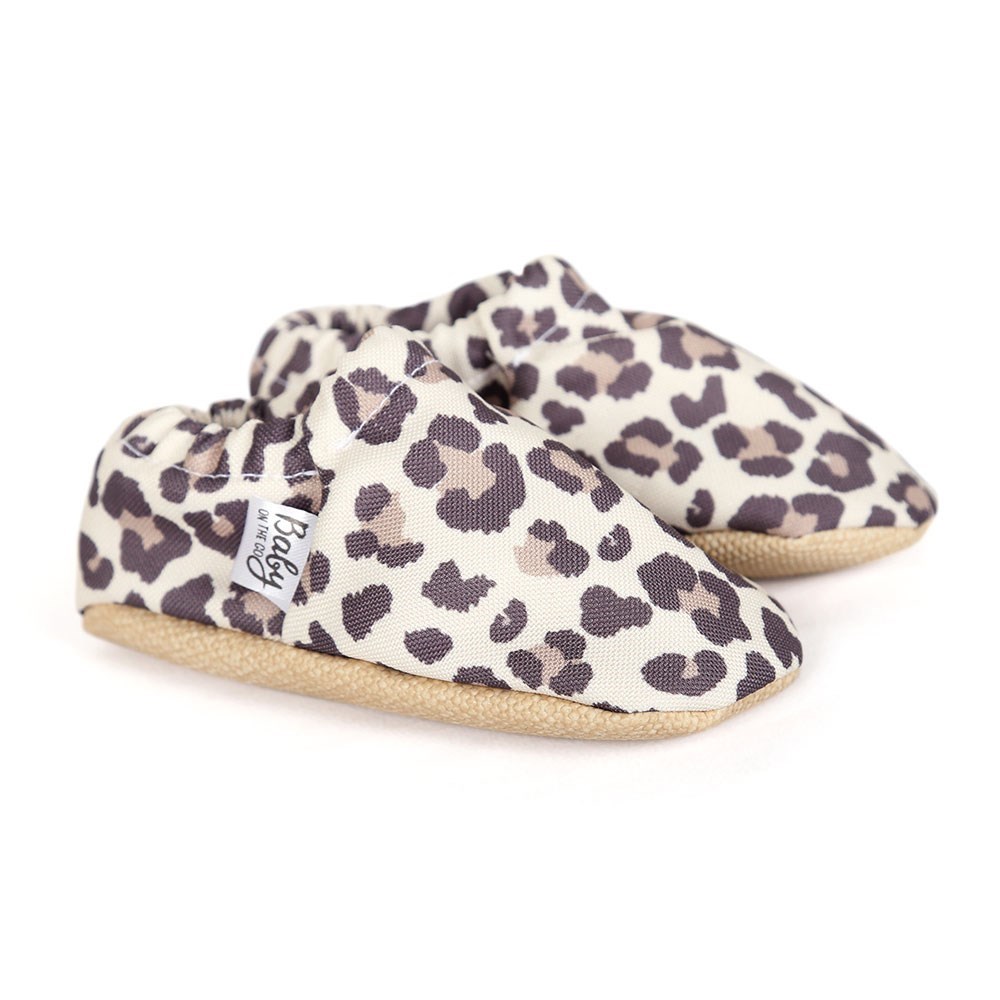 Baby On The Go Patik - Leopard Kahverengi 