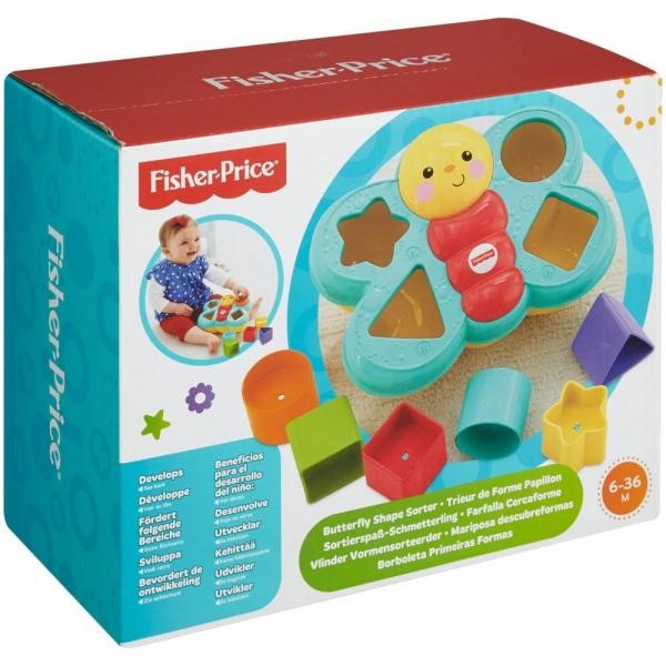 Fisher Price Şekil Eşleştirme Arkadaşı Kelebek Orjinal