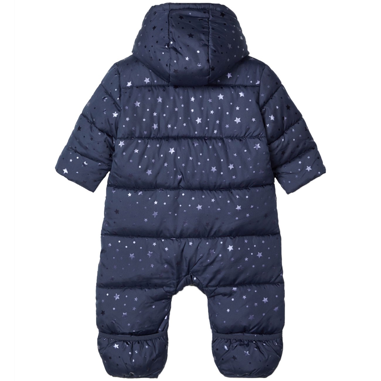 Name It Kışlık Kız Kürklü Tulum Astronot Mont Koyu Mavi