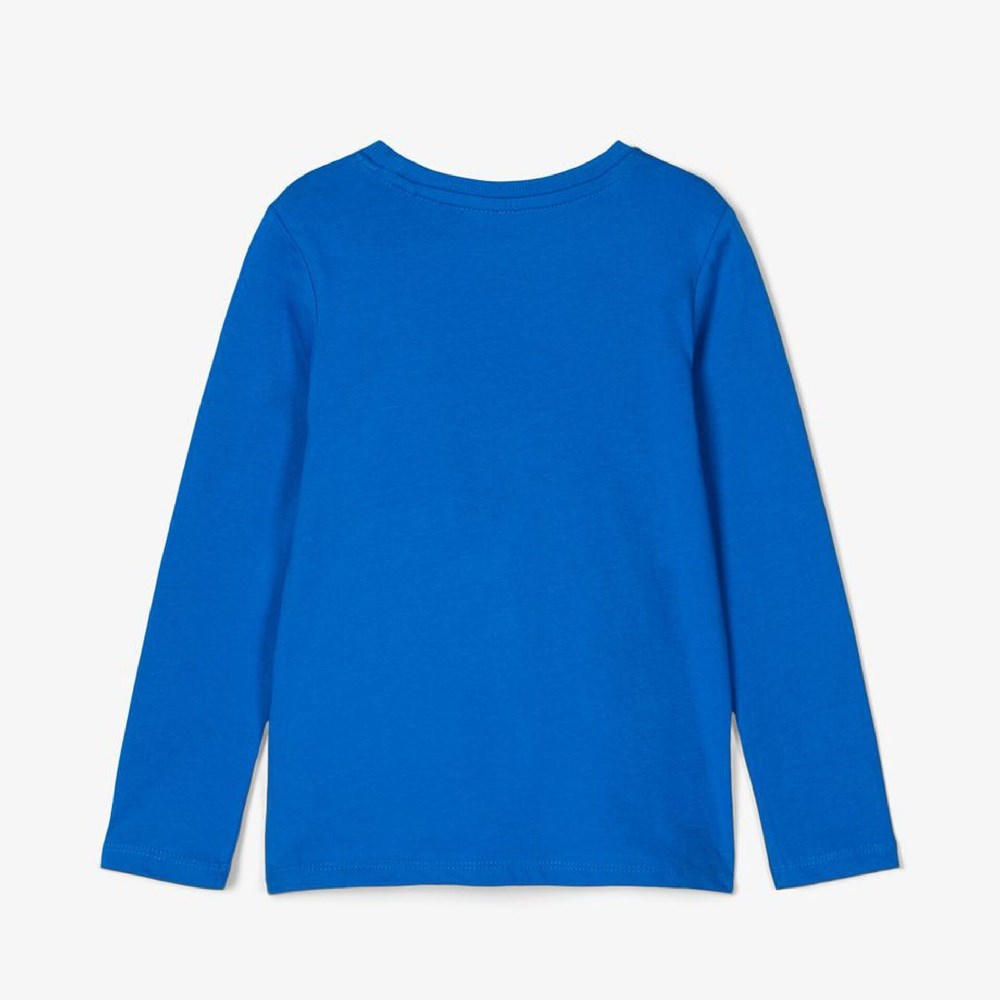 Name It Erkek Organik Pamuk Sweatshirt Mavi