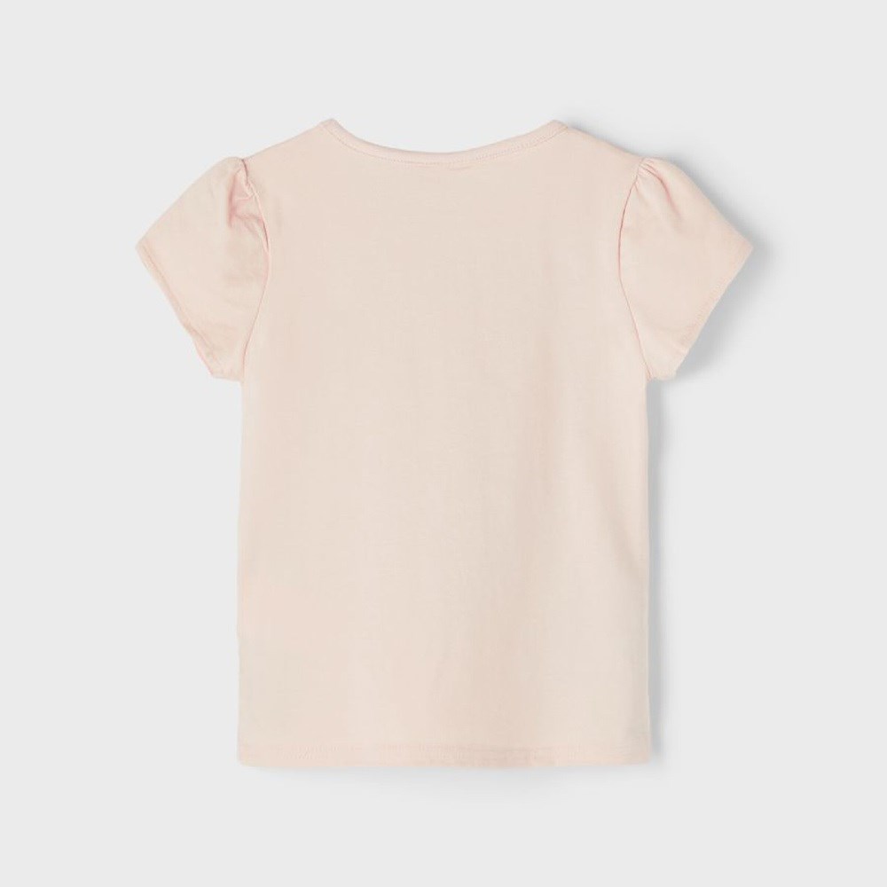 Name It Kız Yazlık Disney Lisanslı Kısa Kollu Tshirt Pembe