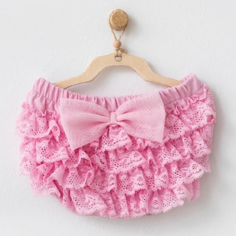 Andywawa Kız Bebek Fırfırlı Külot 0-24 Ay Pembe