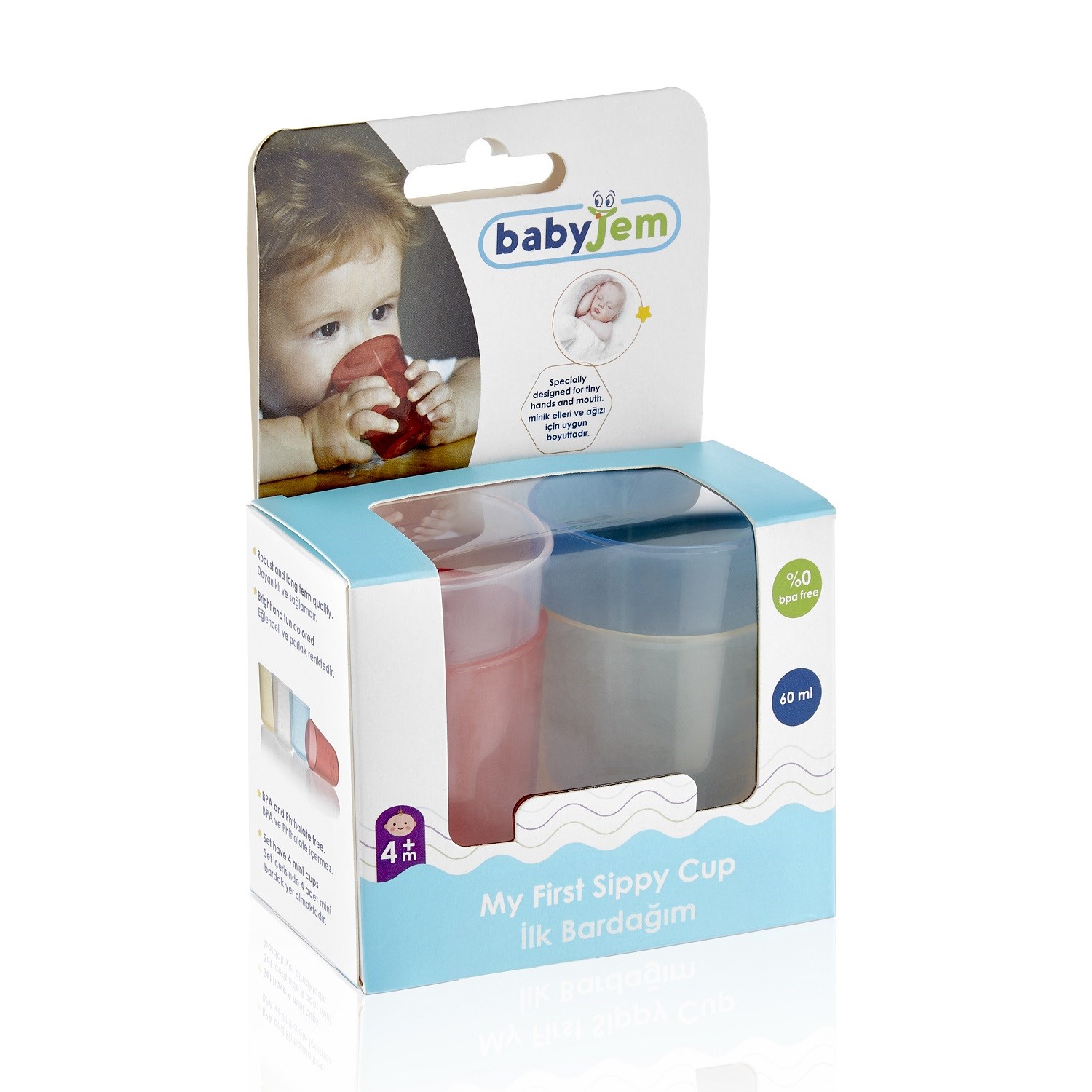 Babyjem İlk Bardaklar 4'lü Orjinal