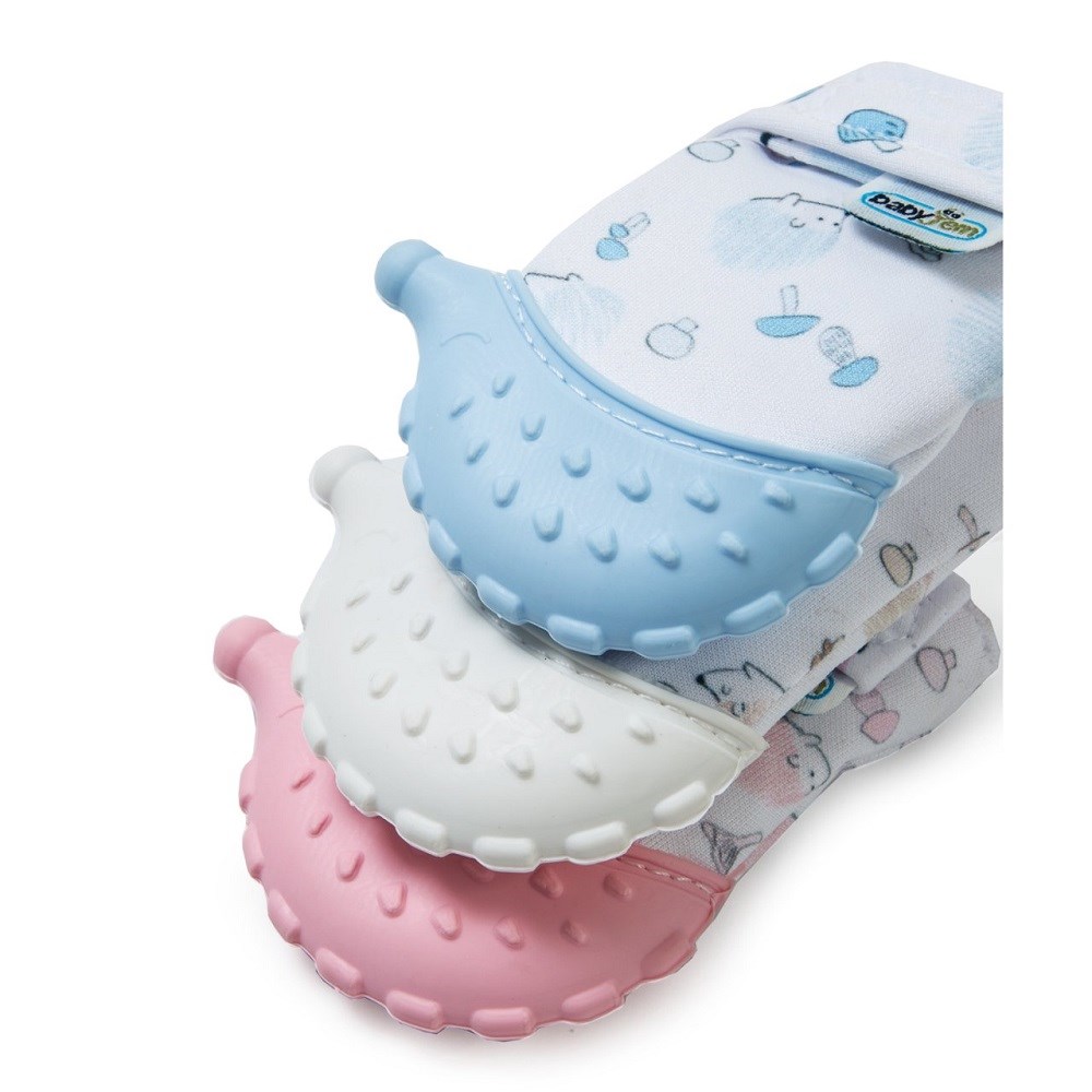 BabyJem Diş Kaşıyıcı Eldiven Kirpi Pembe