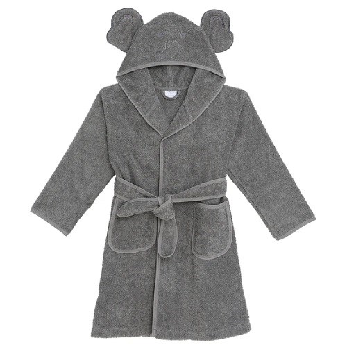 Baboo Elphy Grey Bathrope - Gri Bornoz 4-6 Yaş Gri