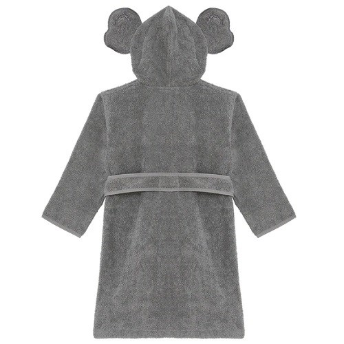 Baboo Elphy Grey Bathrope - Gri Bornoz 4-6 Yaş Gri