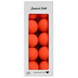 Boule De Petite Işıklı Top Neon Orange