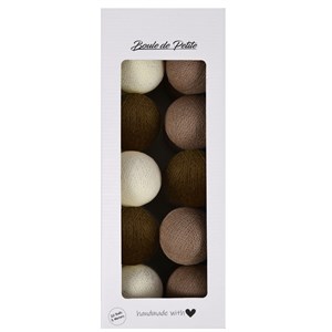 Boule De Petite Işıklı Top Natural Softs