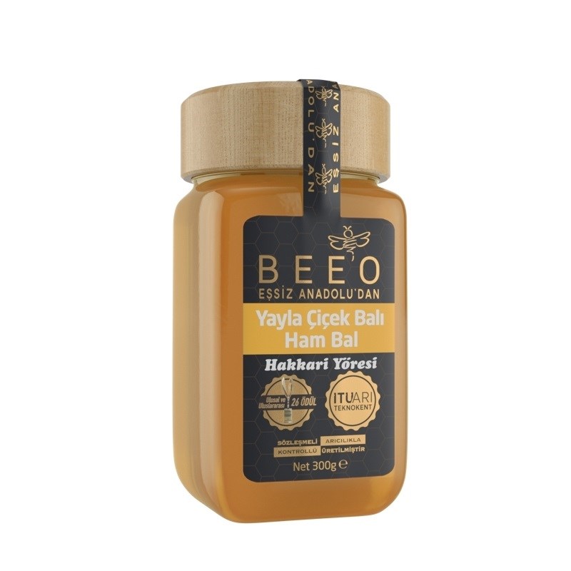 Bee'o Hakkari Yayla Çiçek Balı 300 gr 