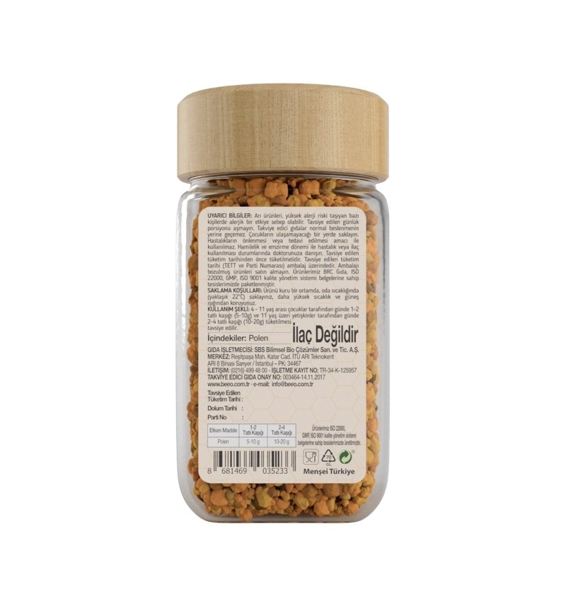 Bee'o Polen 150 gr 