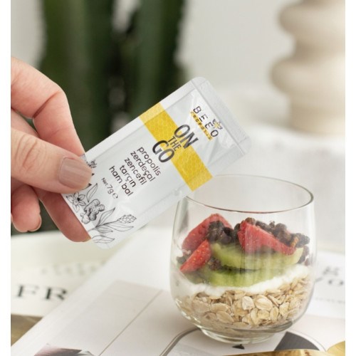 Bee'o On The Go Propolis Zerdeçal Zencefil Tarçın Ham Bal 