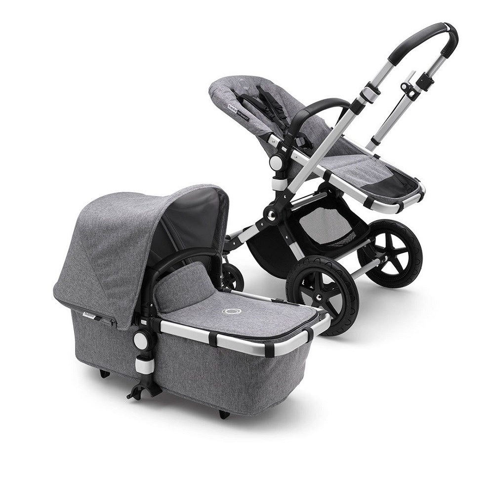 Bugaboo Cameleon3 Plus Complete Bebek Arabası Alu/Grey Melange Orjinal
