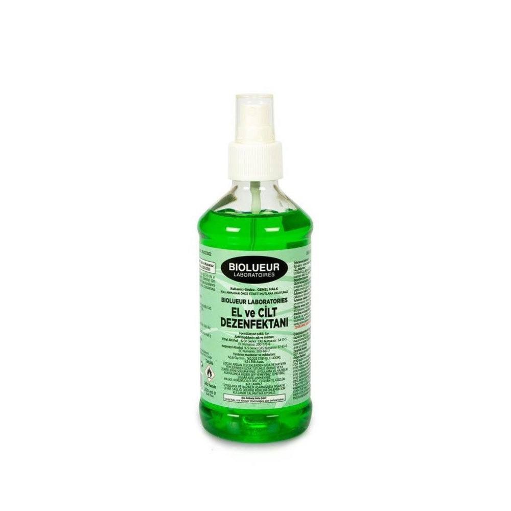 Biolueur El ve Cilt Dezenfektanı 250 ml Orjinal