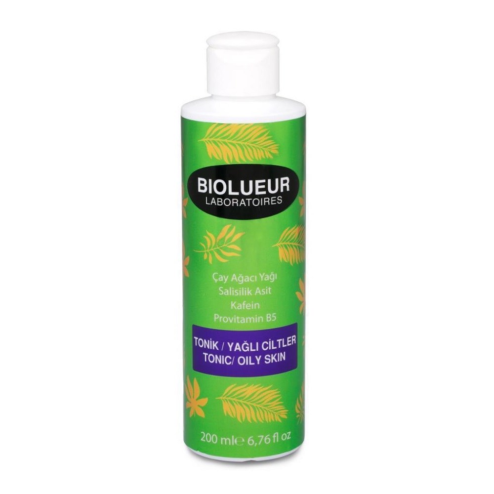 Biolueur Yüz Temizleme Tonik Yağlı Ciltler 200 ml Orjinal
