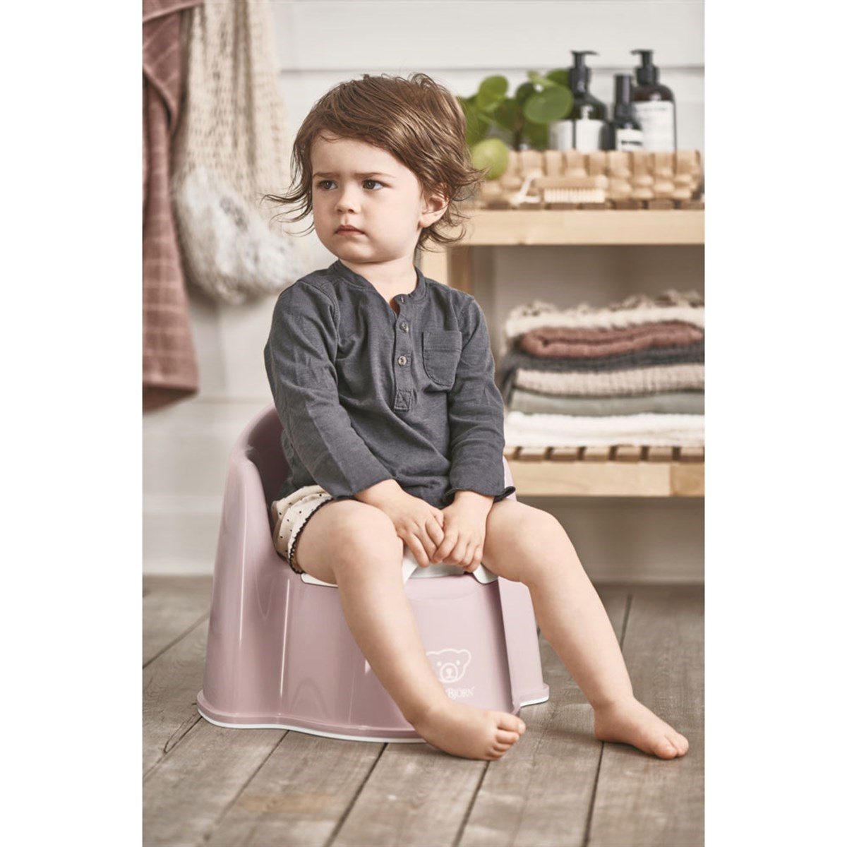 Babybjörn Eğitici Koltuk Oturak Powder Pink Orjinal