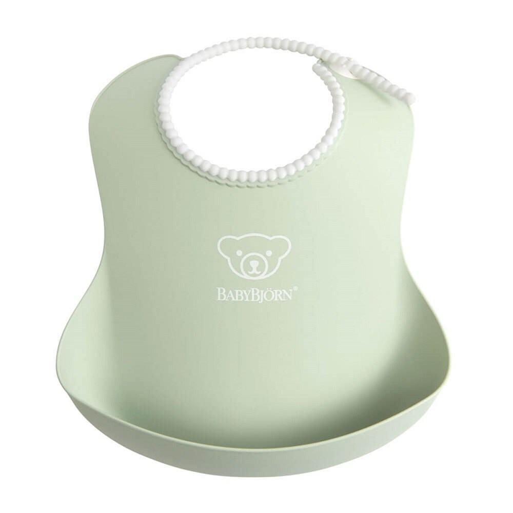Babybjörn Yumuşak Plastik 2'li Önlük Powder Green Powder Pink 