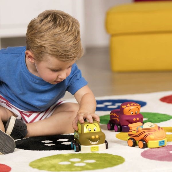 B Toys 4'lü Araba Seti 1 Yaş+ Orjinal