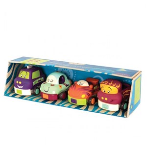 B Toys 4'lü Araba Seti 1 Yaş+