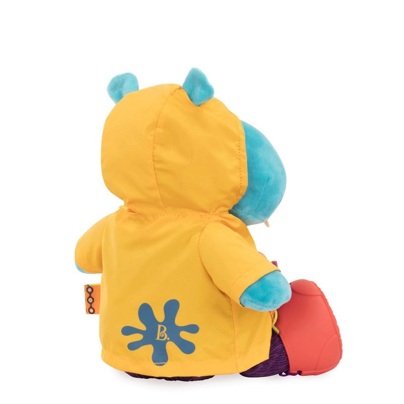 B Toys Giydirilebilir Peluş Hipopotam Giggly Zippies Han 1 Yaş+ Orjinal