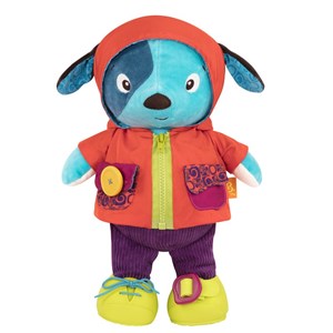 B Toys Giydirilebilir Peluş Köpek Giggly Zippies Woofer 1 Yaş+