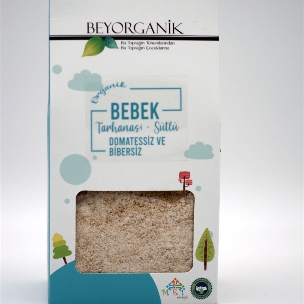 BEYORGANİK Organik Bebek Tarhana Sütlü Domatessiz ve Bibersiz 300 gr 